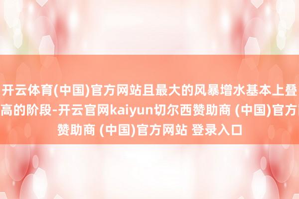 开云体育(中国)官方网站且最大的风暴增水基本上叠在天文潮比拟高的阶段-开云官网kaiyun切尔西赞助商 (中国)官方网站 登录入口
