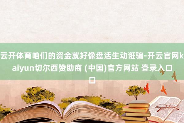 云开体育咱们的资金就好像盘活生动诳骗-开云官网kaiyun切尔西赞助商 (中国)官方网站 登录入口