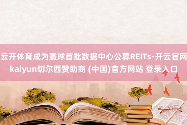 云开体育成为寰球首批数据中心公募REITs-开云官网kaiyun切尔西赞助商 (中国)官方网站 登录入口