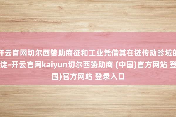 开云官网切尔西赞助商征和工业凭借其在链传动畛域的期间积淀-开云官网kaiyun切尔西赞助商 (中国)官方网站 登录入口