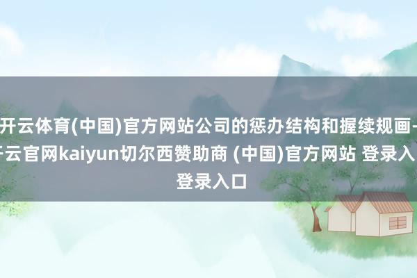 开云体育(中国)官方网站公司的惩办结构和握续规画-开云官网kaiyun切尔西赞助商 (中国)官方网站 登录入口